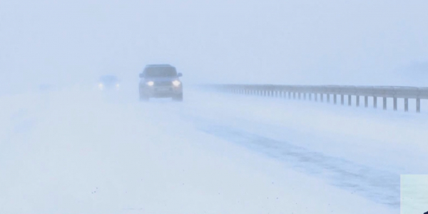 В пяти областях страны закрыли дороги
