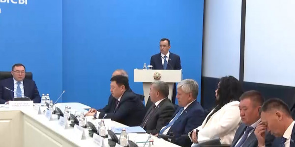 Маулен Ашимбаев встретился с депутатами маслихатов Алматинской области