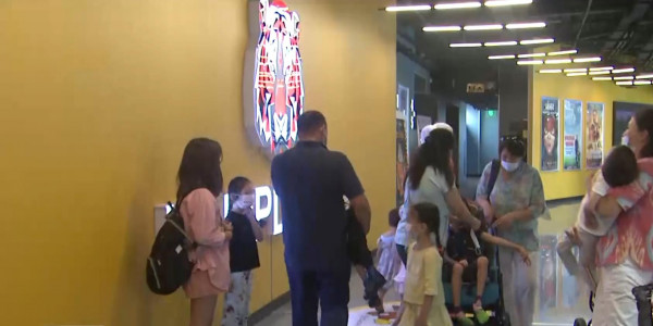 Алматыда мүмкіндігі шектеулі балаларға арнап мультфильм көрсетілді