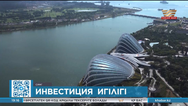 Сингапурдың елімізге құйған инвестиция көлемі артты