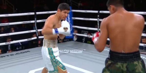 Кәсіпқой бокс. Данияр Елеусінов - Алан Санчез