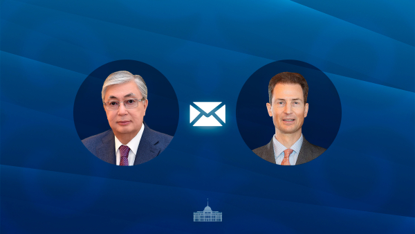 Президент Лихтенштейннің Тақ мұрагеріне құттықтау жеделхатын жолдады
