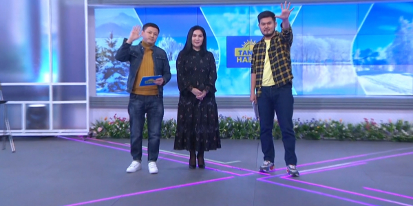 Бек Шәріп, Тимур Пиязов, Нұрсұлтан Байғұн, Жігер Әзбергенов, Ардақ Балажанова. &laquo;Taңғы хабар&raquo;