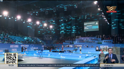 Открытый Кубок Президента РК по настольному теннису завершился в Астане