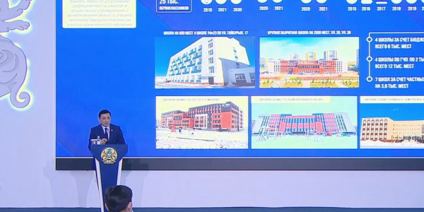 Елордада 20 мың орынға шақталған жеті жаңа мектеп ашылады