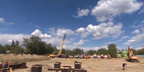 Завод по производству вакцин строят в Жамбылской области