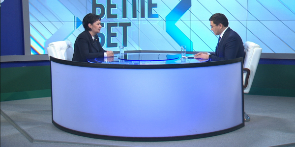 ҚР Мемлекеттік хатшысы Гүлшара Әбдіқалықова. &laquo;Бетпе-бет&raquo;