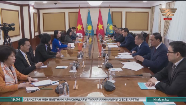 Қазақстан мен Вьетнам арасындағы тауар айналымы 2 есе артты