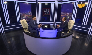 &laquo;Бетпе-бет&raquo;. Л.Н. Гумилев атындағы ЕҰУ ректоры Ерлан Сыдықов