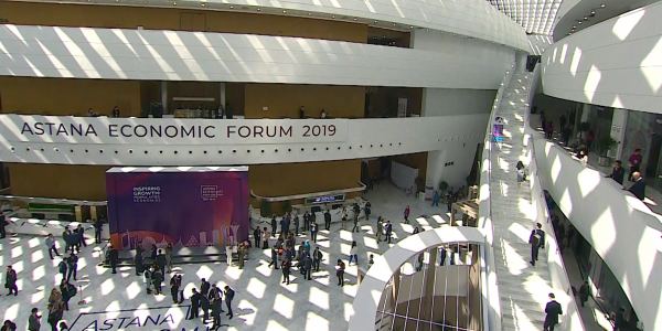 Астанинский экономический форум - 2019. Владимир Якунин. &laquo;Важно знать&raquo;