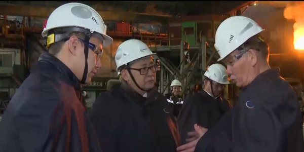 Мейрам Кажыкен встретился с рабочими