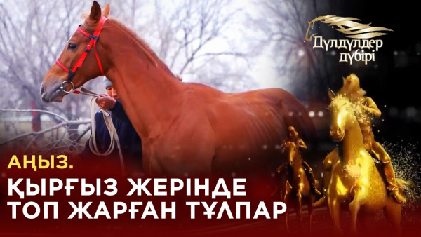 Аңыз. Қырғыз жерінде топ жарған тұлпар. &laquo;Дүлдүлдер дүбірі&raquo;