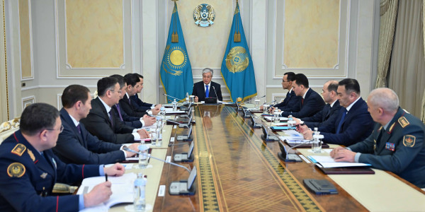 Глава государства провел заседание Совета Безопасности