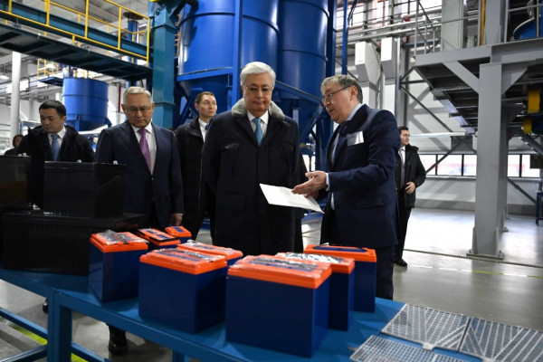 Мемлекет басшысы &laquo;Талдықорған&raquo; индустриялық аймағына барды