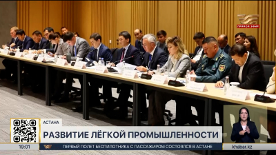 Развитие лёгкой промышленности обсудили в правительстве