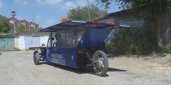 Ақтөбелік өнертапқыш өз қолымен автокөлік құрастырды