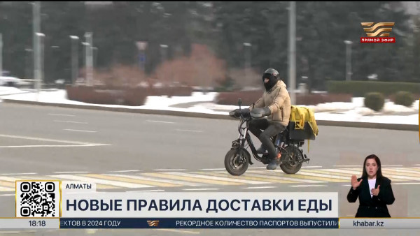 Новые требования к службам по доставке еды утвердили в Казахстане