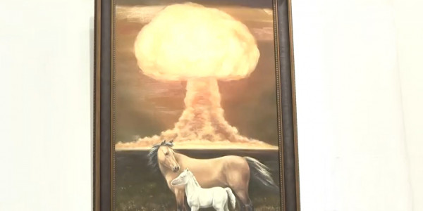 В столице открылась выставка картин &laquo;Сын Великой степи&raquo;