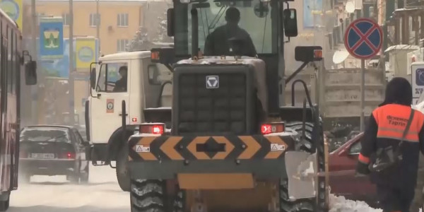 Шығысты ұлпа қар басты