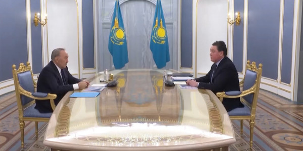 Елбасы принял Премьер-министра А. Мамина