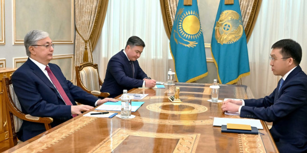 Мемлекет басшысы Индустрия және инфрақұрылымдық даму министрін қабылдады