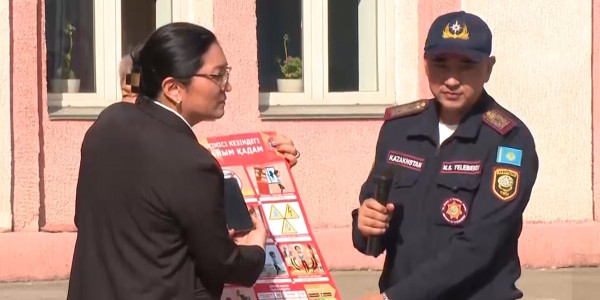 В Алматы провели тренировки по выживанию после землетрясения