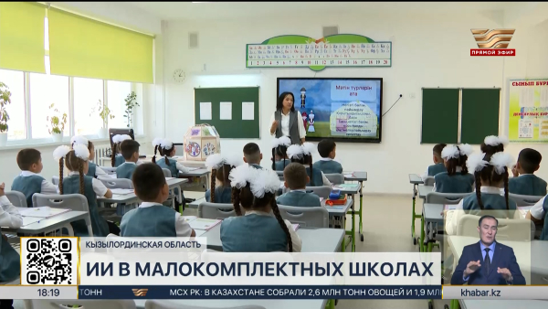 В малокомплектных школах Казахстана внедряют ИИ