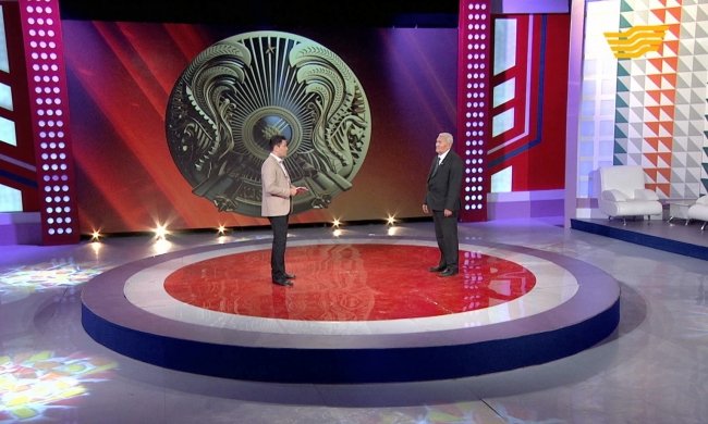 «Орталық Хабар». Жандарбек Мәлібеков, Қымбат Әбілдәқызы, Ләззат Күнгейбаева