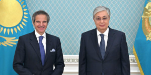 Президент Атом энергиясы жөніндегі халықаралық агенттіктің Бас директорын қабылдады