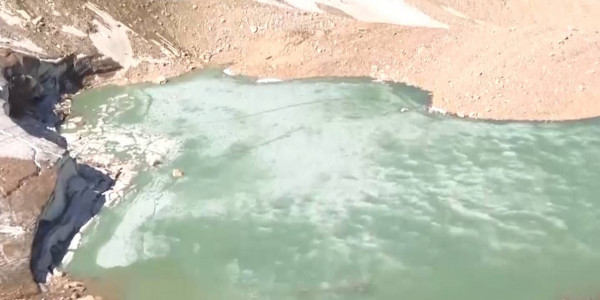 Мероприятия по снижению уровня ледниковых озер начинаются в Тянь-Шане