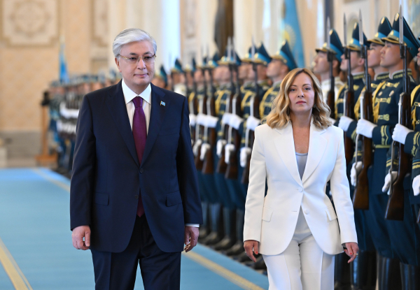 Қасым-Жомарт Тоқаев пен Джорджа Мелони келіссөз жүргізді