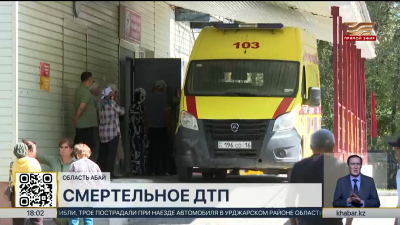 ДТП в области Абай: двух детей доставили санавиацией в столицу