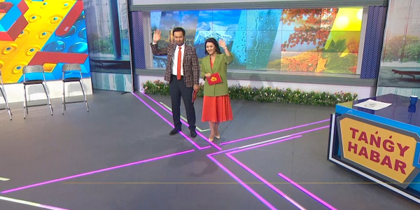 Жақсылық Үшкемпіров, Марат Омаров, Әділ Ахметов, Ғалымжан Темірбайұлы, Әйгерім Айдынқызы, Гүлсара Асанқызы, Мейрамбек Қитанов. &laquo;Taңғы хабар&raquo;