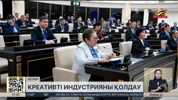 Сенатта креативті индустрияны дамытуға қатысты құжат мақұлданды