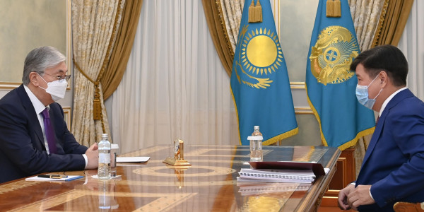 Президент встретился с председателем Верховного суда