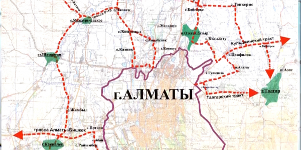 В Алматы действуют 27 блокпостов