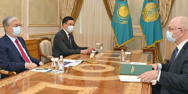 Мемлекет басшысы Жоғары сот кеңесінің төрағасын қабылдады