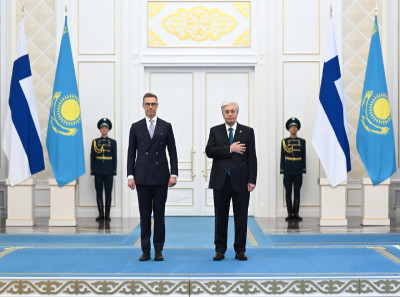 Мемлекет басшысы Финляндия Президентімен келіссөз жүргізді