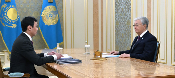 Мемлекет басшысы Асхат Жұмағалиды қабылдады