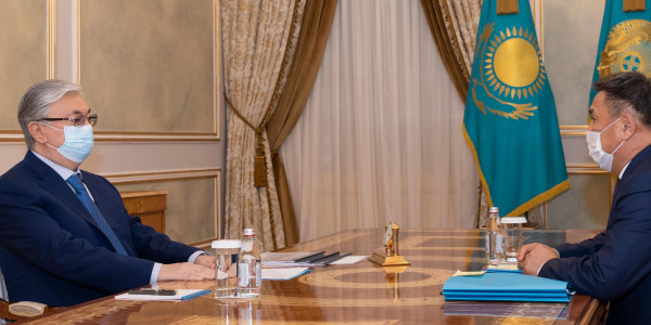 К. Токаев принял М. Ахметжанова