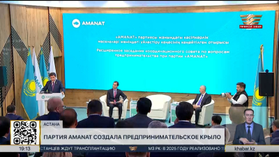 Партия «Аmanat» создала предпринимательское крыло