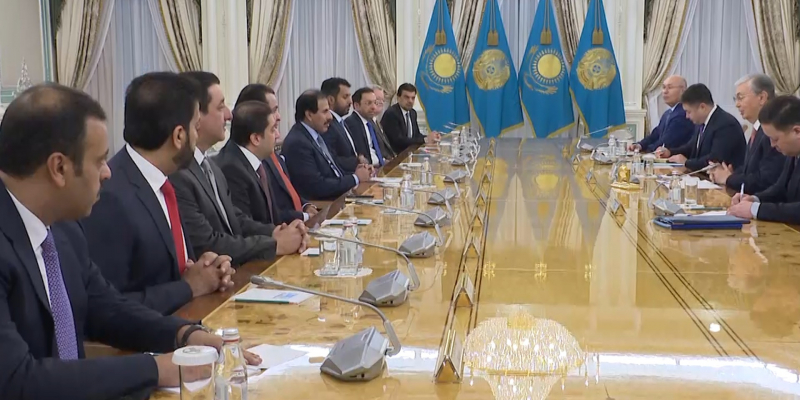 Президент К. Токаев принял делегацию Катара