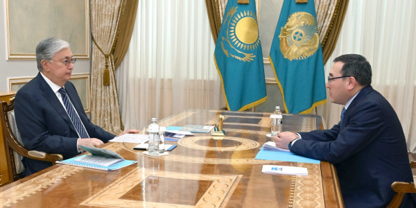 Мемлекет басшысы Алматы облысының әкімі Марат Сұлтанғазиевті қабылдады