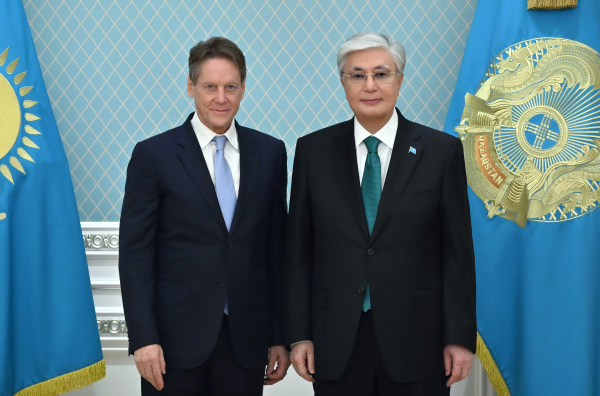 Мемлекет басшысы Ivanhoe Mines Ltd. компаниясы директорлар кеңесінің атқарушы тең төрағасын қабылдады