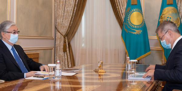 Мемлекет басшысы ШҚО әкімі Даниал Ахметовты қабылдады