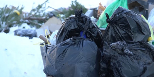 Жители Рудного утопают в мусоре