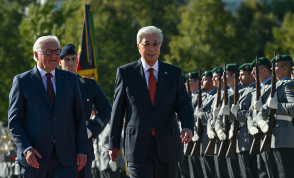 Президенты Казахстана и ФРГ провели переговоры в узком формате