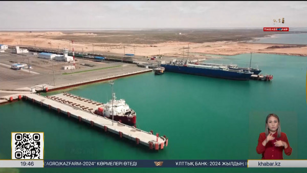 Құрық портындағы астық терминалының құрылысы аяқталды