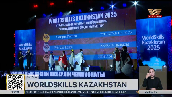 Победителей чемпионата WorldSkills Kazakhstan наградили в Астане
