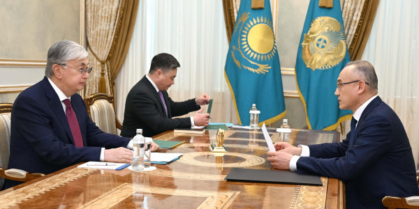 Президент Ұлттық банк төрағасы Ғалымжан Пірматовты қабылдады